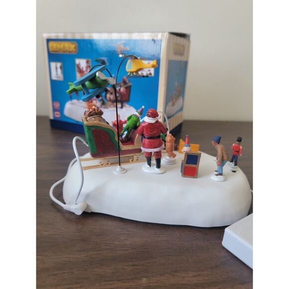 Lemax 2020 Jolly toys AS IS animated Village accessory Xmas  Lemax 2020 Jolly toys AS IS animated Village accessory Xmas decor